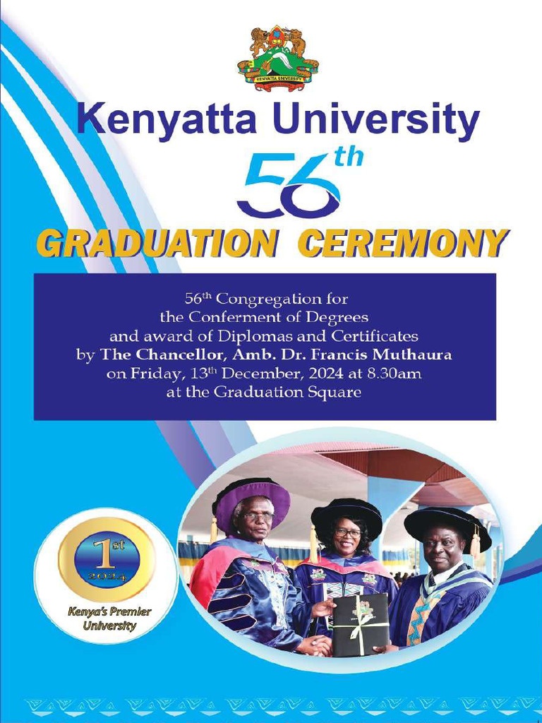 Kenyatta University Leadership and Ceremony | PDF | Science | Engineering