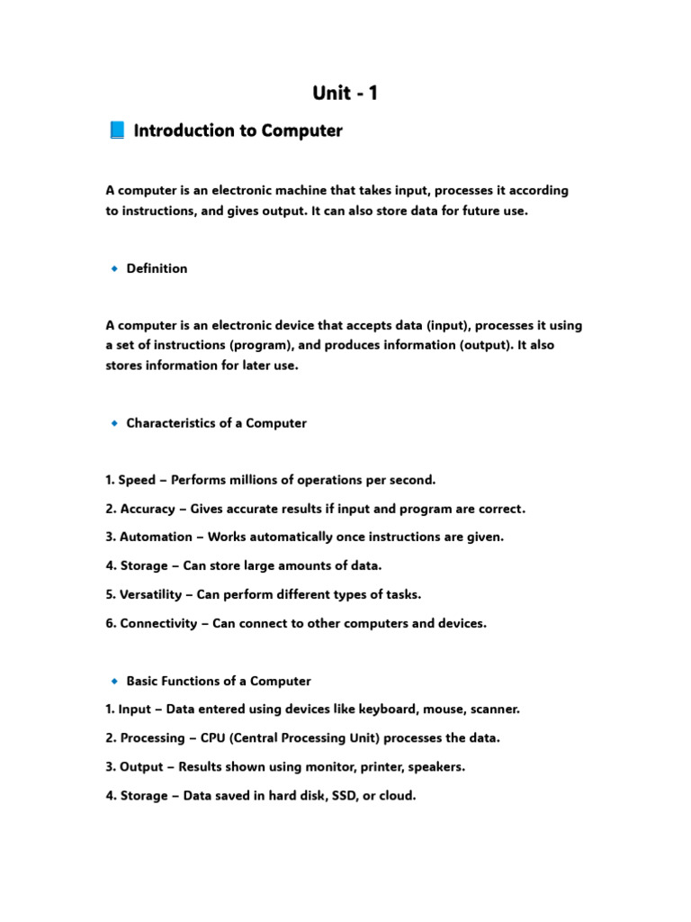 Introduction to Computers and MS Office | PDF | Microsoft Office ...