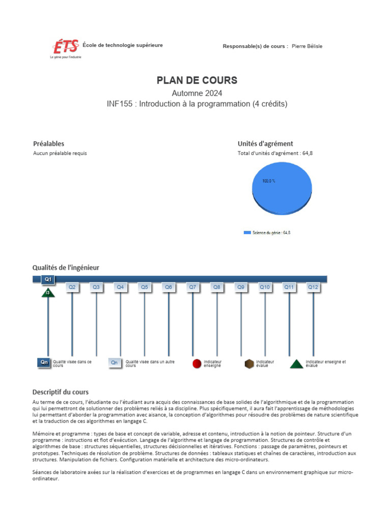Introduction à la programmation en C | PDF | Programmation informatique ...