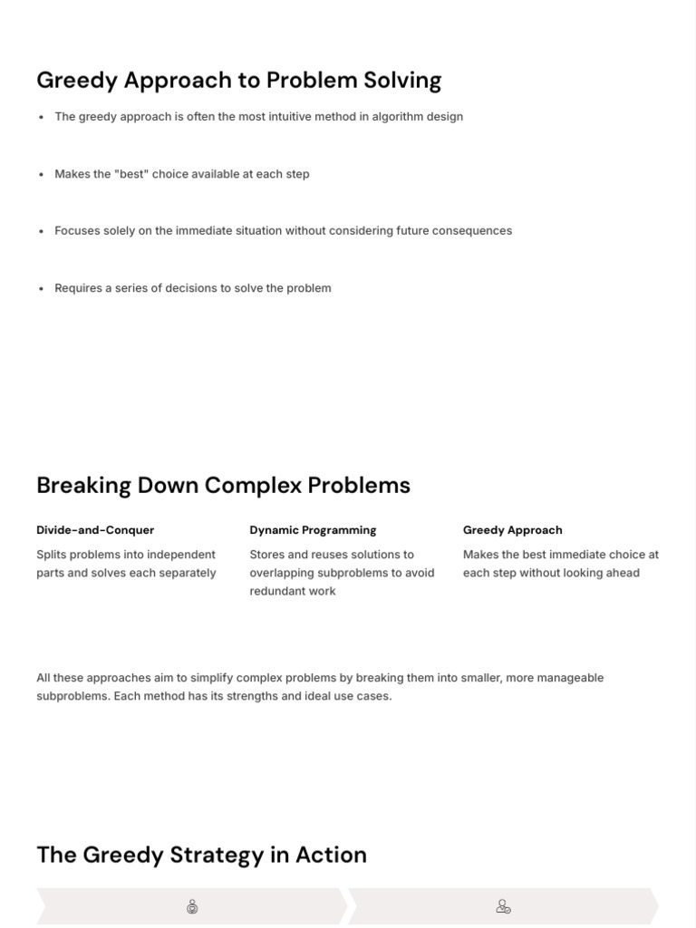 Greedy Algorithms: Simplifying Problem Solving | PDF | Mathematical ...