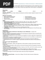 Erik Cupsa: Software Developer Resume | PDF | Postgre Sql | Microsoft Azure