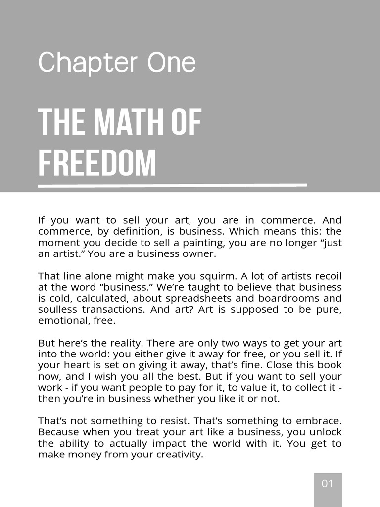 Chapter One (1) | PDF | Money