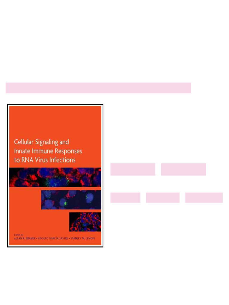 Cellular Signaling and Innate Immune Responses to RNA Virus Infections ...