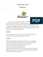 Download Cara Install Ulang Xp by Imron Sanjaya SN97646283 doc pdf