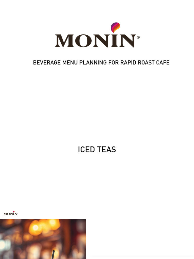 Rapid Roast Cafe Beverage Menu | PDF | Chocolate | Milkshake