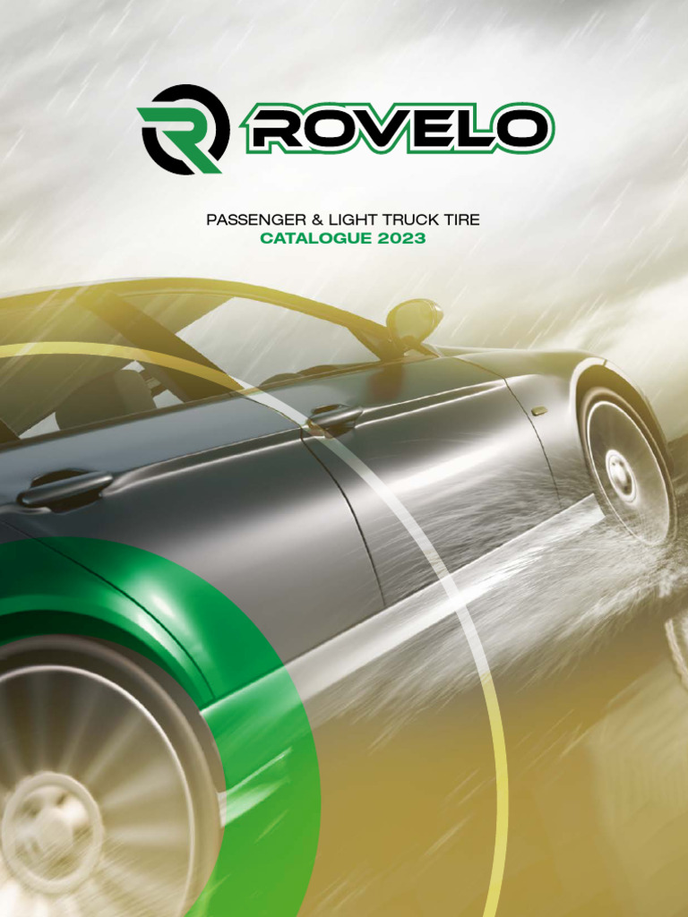 Catálogo de Neumáticos 2023 Rovelo | PDF | Neumático | Industria automotriz
