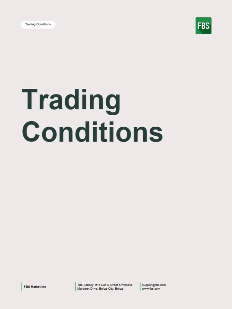 FBS Market Trading Conditions Overview | PDF | Contract For Difference ...