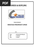 Download Tugas II RPL - Kohesi  Kopling by Mochamad Riza Rifansyah SN97648218 doc pdf
