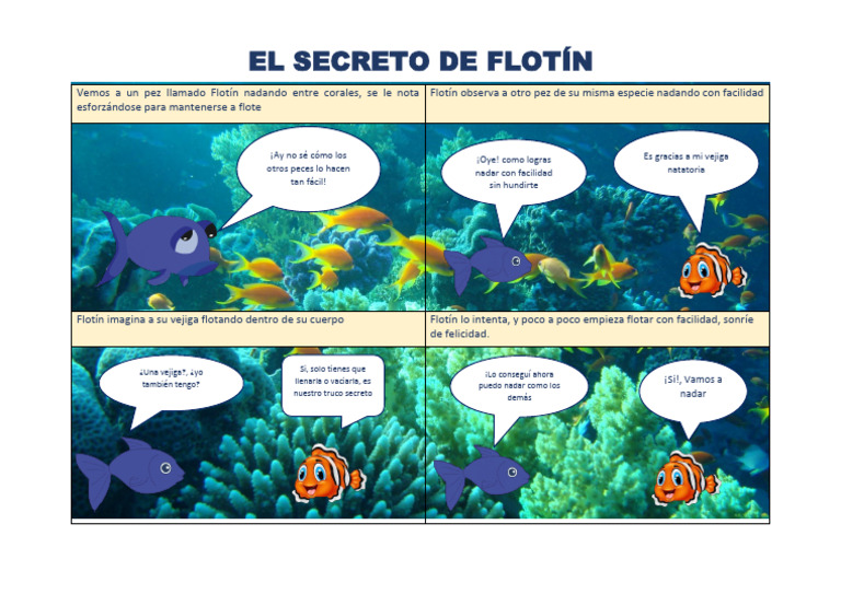 Flotín y su Vejiga Natatoria | PDF