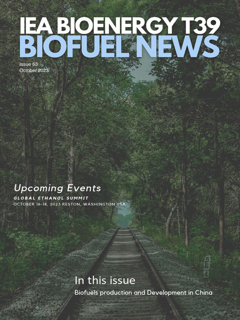 Biofuels Development in China - Issue 63 | PDF | Biofuel | Biodiesel