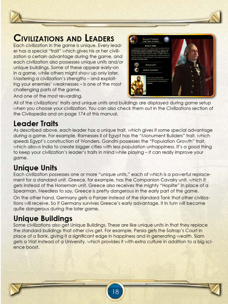 Civ v Manual English 4 | PDF