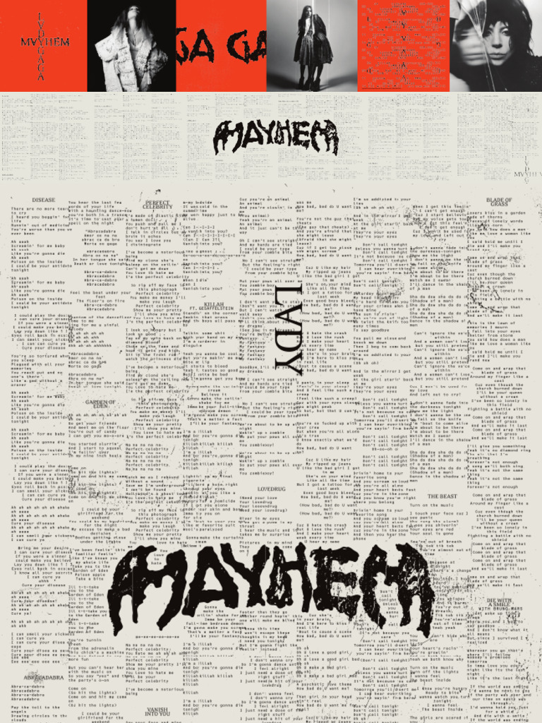MAYHEM Lyrics Credits | PDF