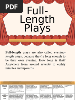 Difference Between Acts and Scenes | PDF