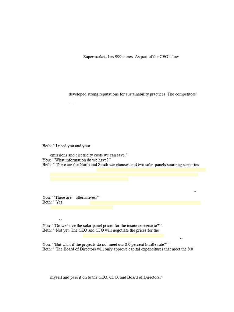 Solar Panel Business Case for EDLP | PDF | Photovoltaics | Climate ...