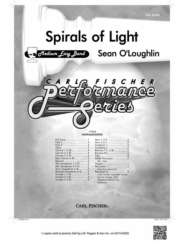 Spirals of Light-Score | PDF