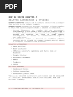 Thematic Approach in RRL Writing | PDF | Methodology | Prior Art
