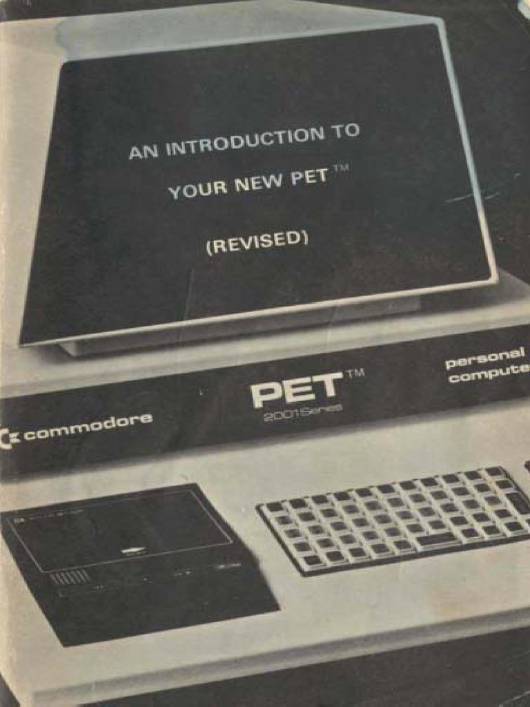 Commodore_PET_2001_User_Manual_198x_Commodore | PDF | Computer Keyboard ...