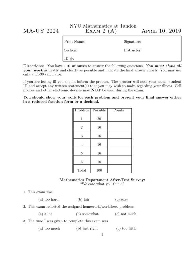 Practice Set Exam 2 | PDF