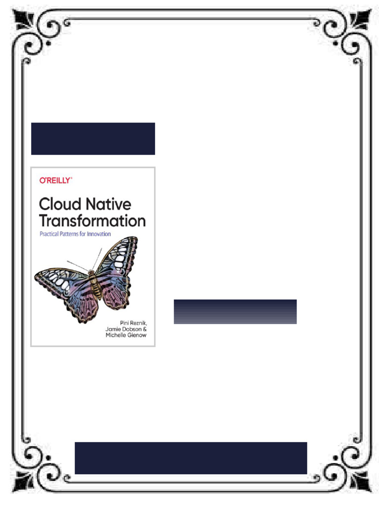 Cloud Native Transformation Practical Patterns for Innovation 1st ...