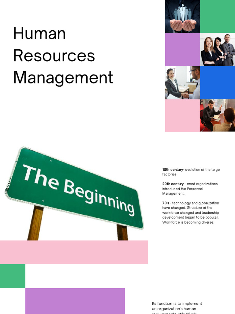 Human Resources Management Overview | PDF | Human Resources | Employment