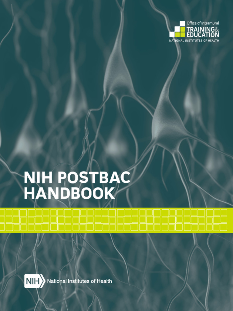 NIH Postbac Handbook Overview | PDF | National Institutes Of Health ...
