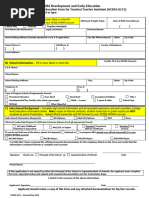 ECE One Year Certificate Renewal Guide | PDF | Identity Document ...