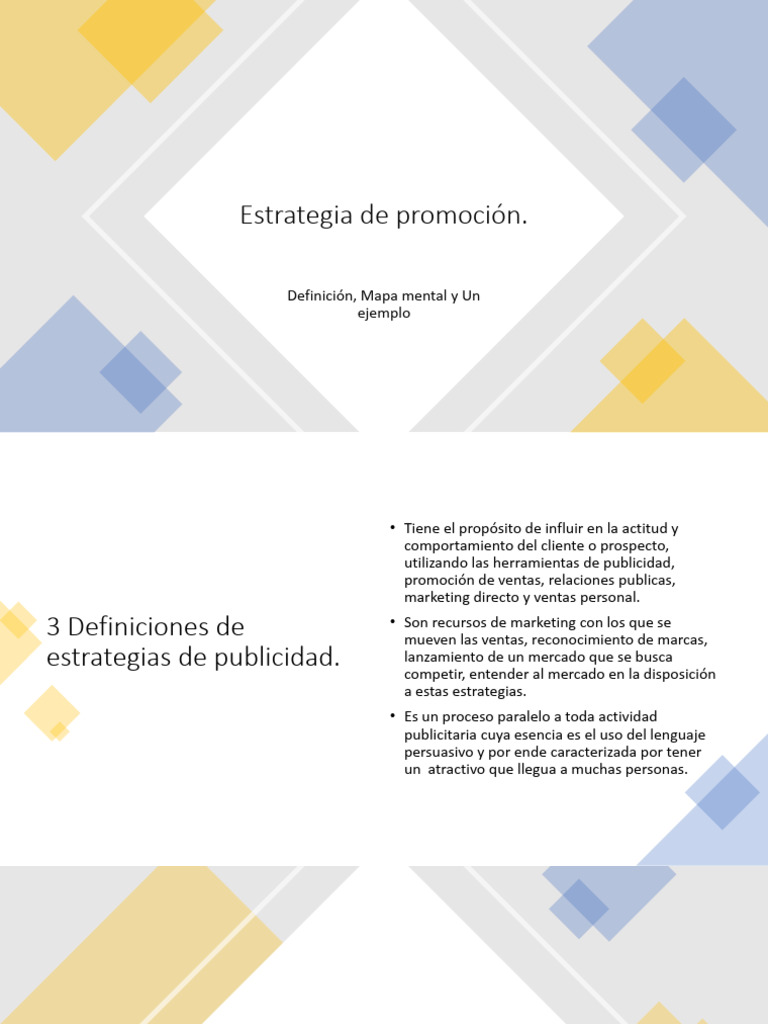 Estrategia de Promoción | PDF