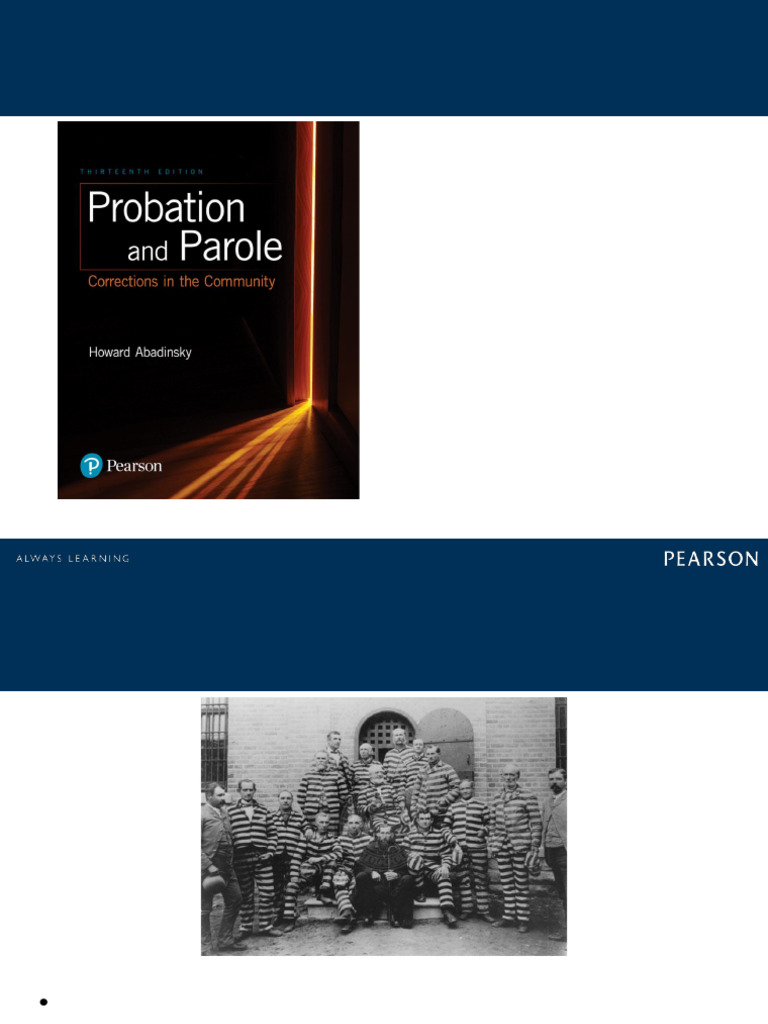Evolution of American Prisons and Parole | PDF | Parole | Prison