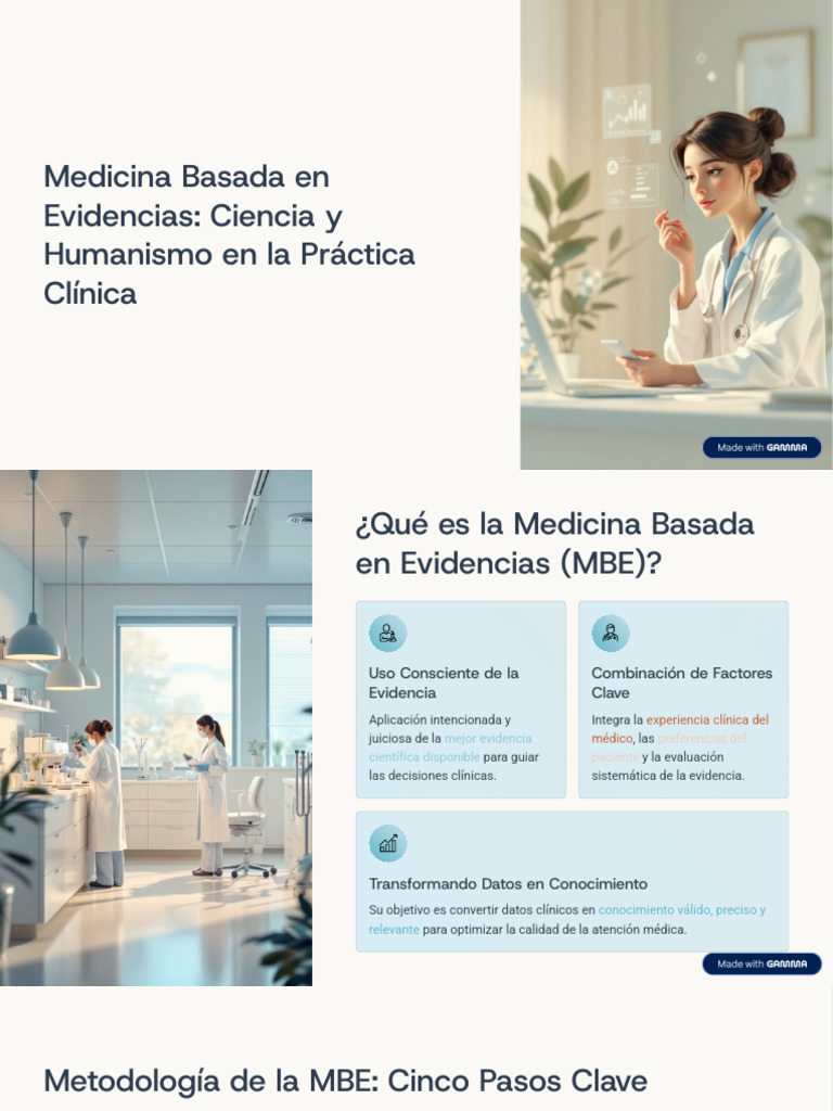 Medicina Basada en Evidencias: Guía Práctica | PDF | Evidencia basada ...