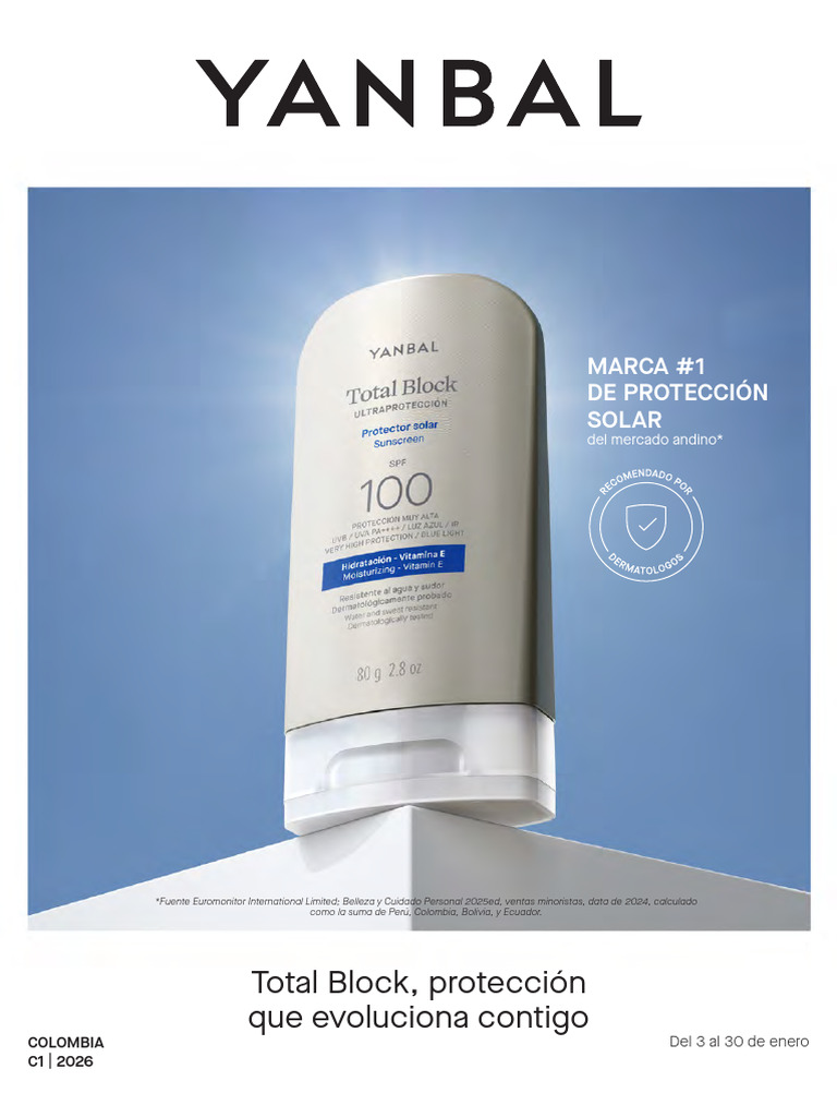 Protección Solar Total Block 2026 | PDF | Protector solar | Ultravioleta