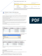 Laboni - Bhowmik - Filtration of Data On SAP MII I..