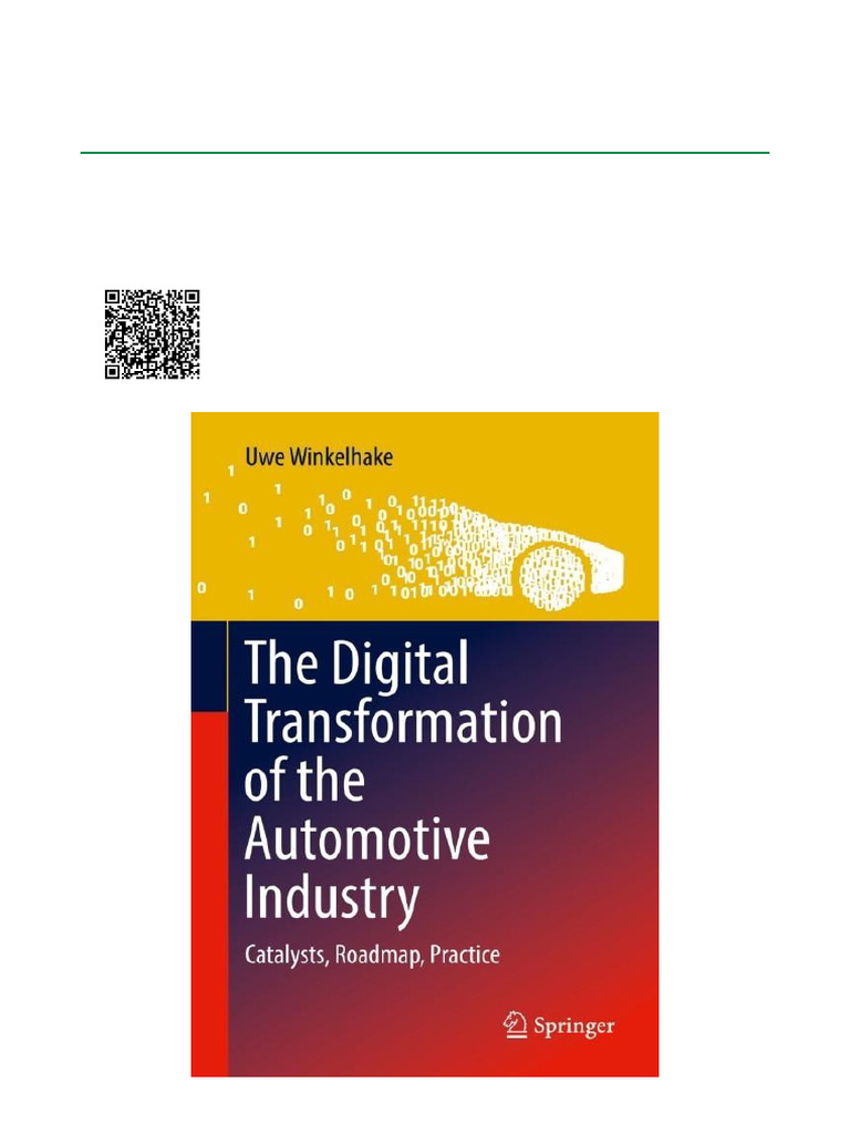 Automotive Industry Digital Transformation Guide | PDF | Personal ...