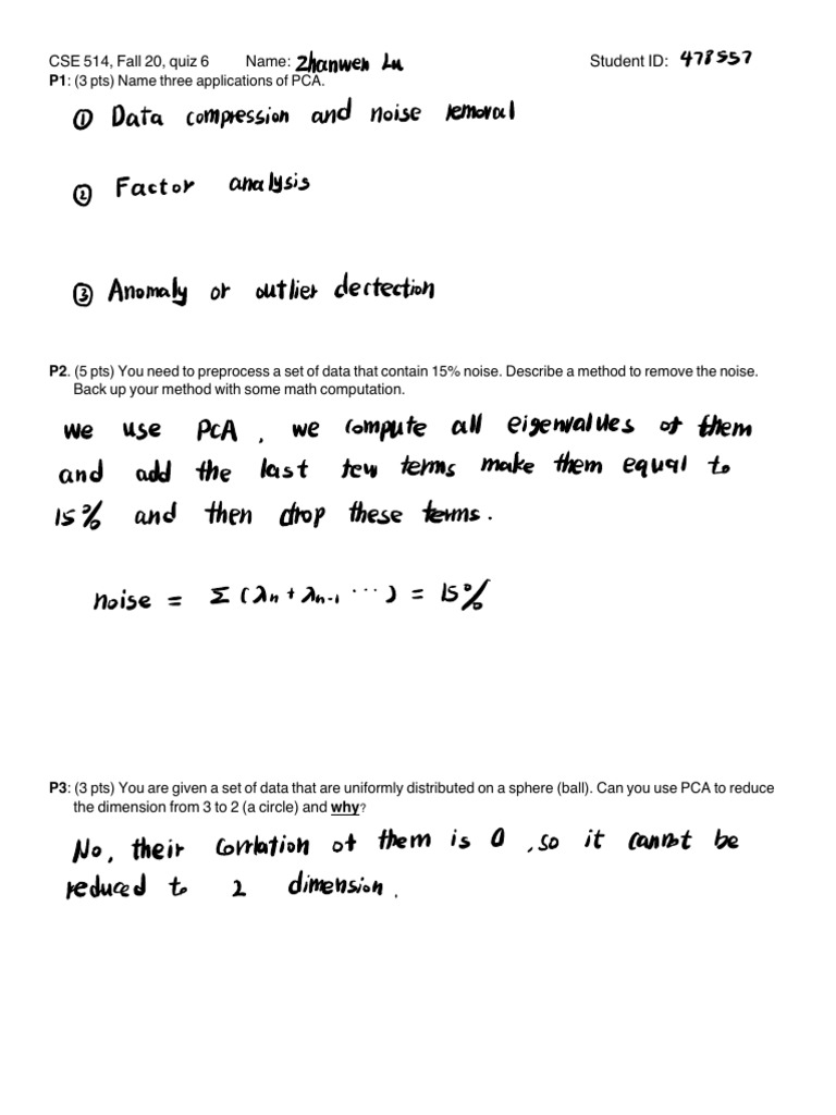 Quiz 6 | PDF