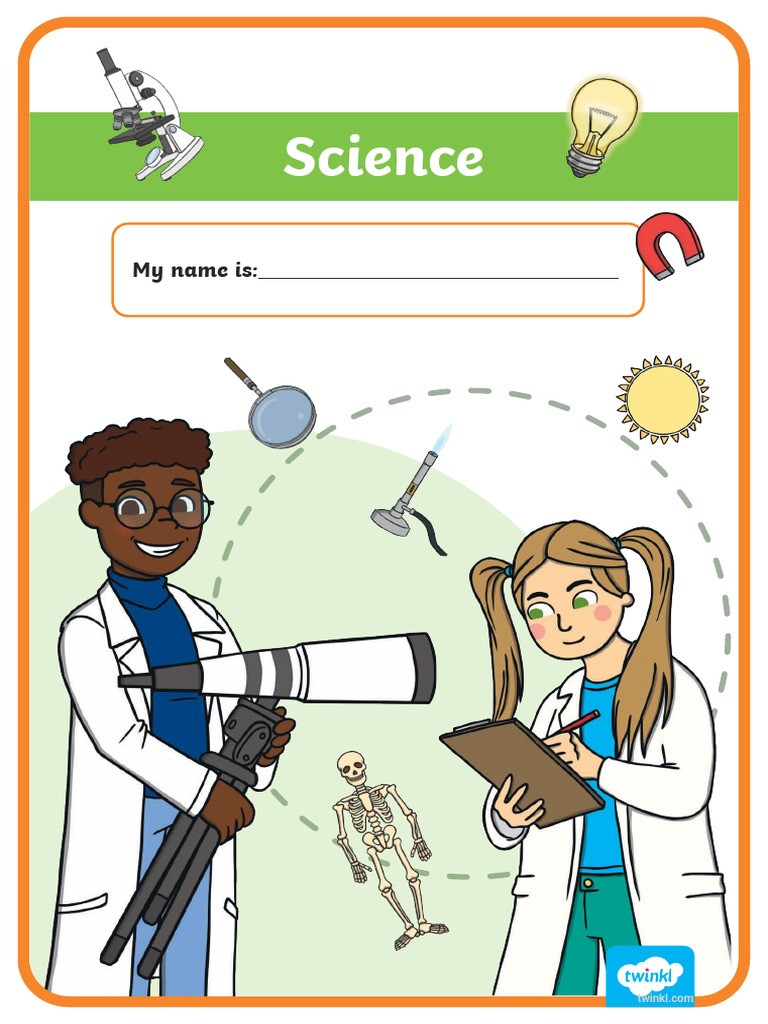 Au C 254b Australian Curriculum Science Book Cover Editable Ver 2 | PDF