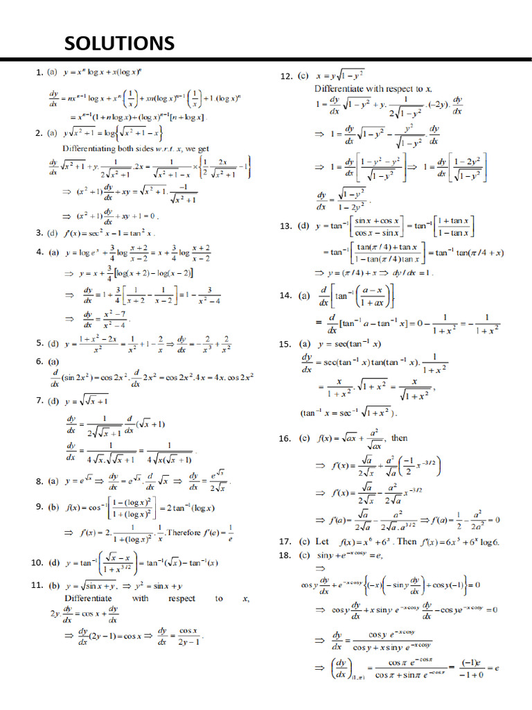 Comprehensive Solutions Overview | PDF