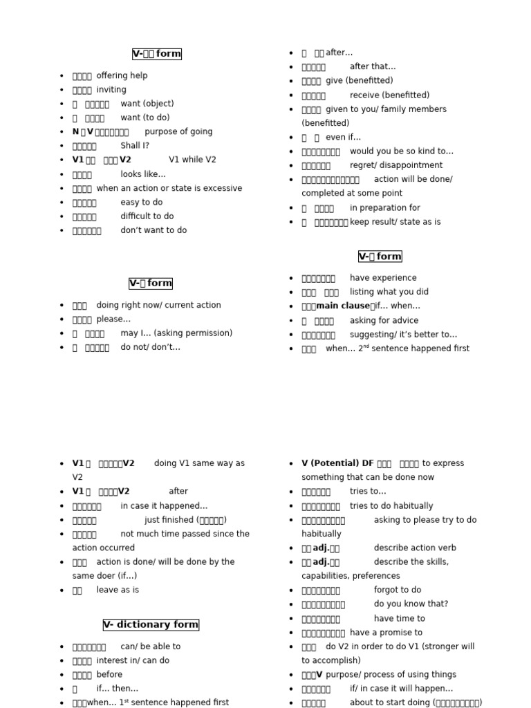 Verb Conjugation | PDF