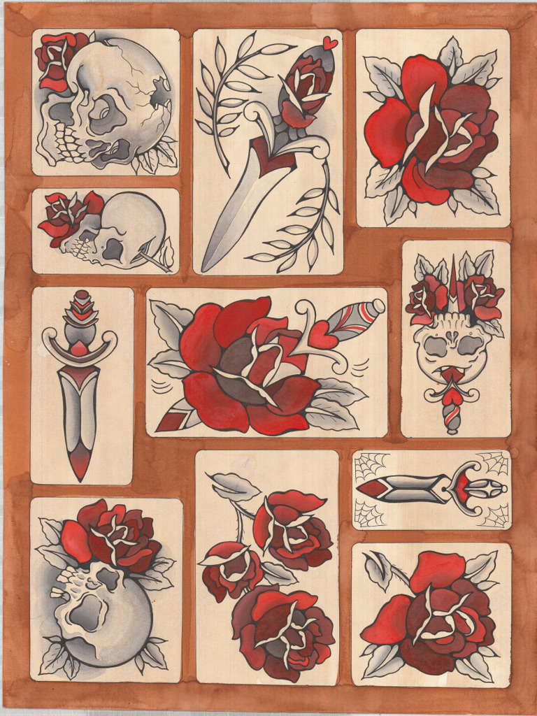 Lamina Rosas Calakas | PDF