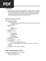 Desmos SAT Cheat Sheet Guide | PDF | Equations | Pi