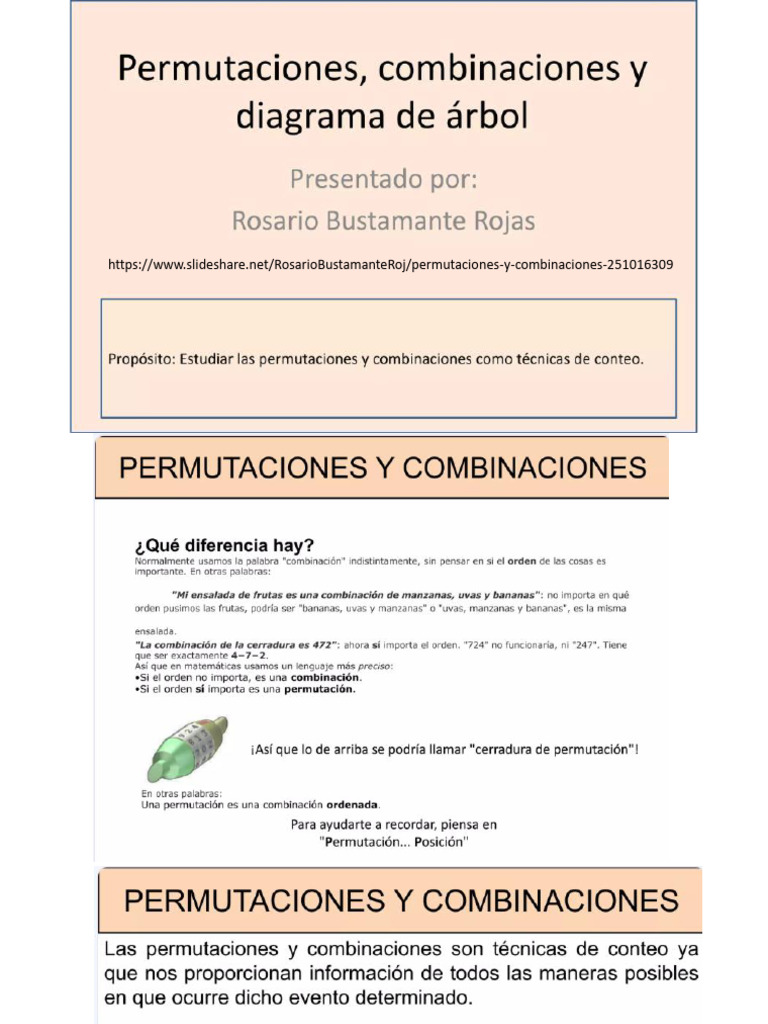 Comb y Permut | PDF