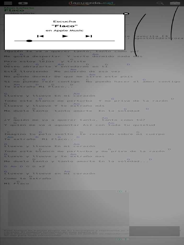 Letra de 