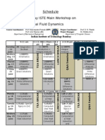 CFD Main Workshop-Schedule