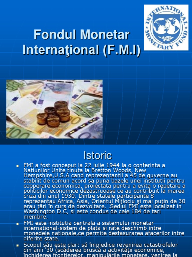 Fondul Monetar Internaţional | PDF