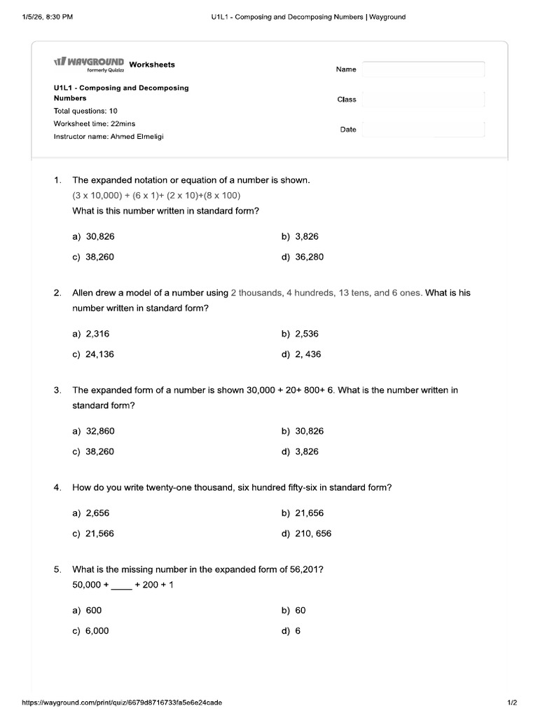 Decomposing | PDF