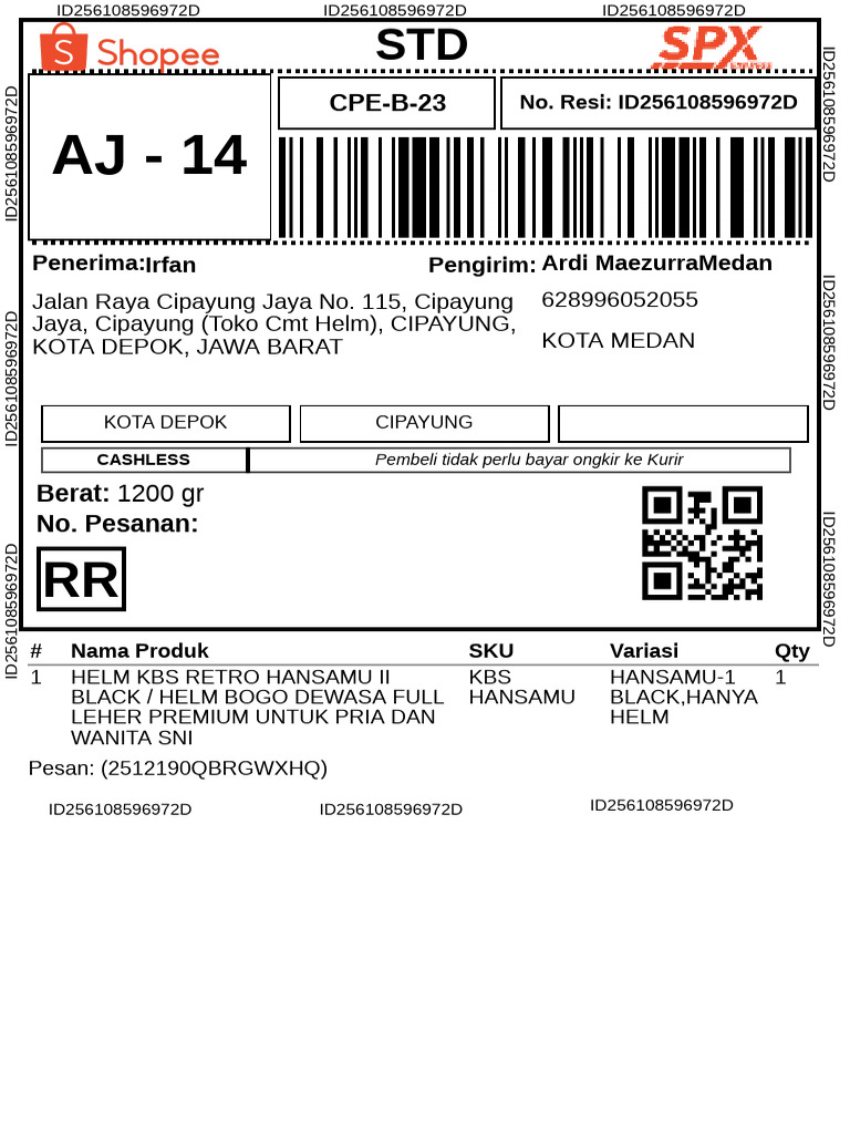 Get Return Label-1766103733206 | PDF
