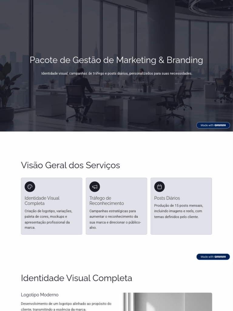 Pacote Completo de Identidade Visual | PDF | Gestão de marcas