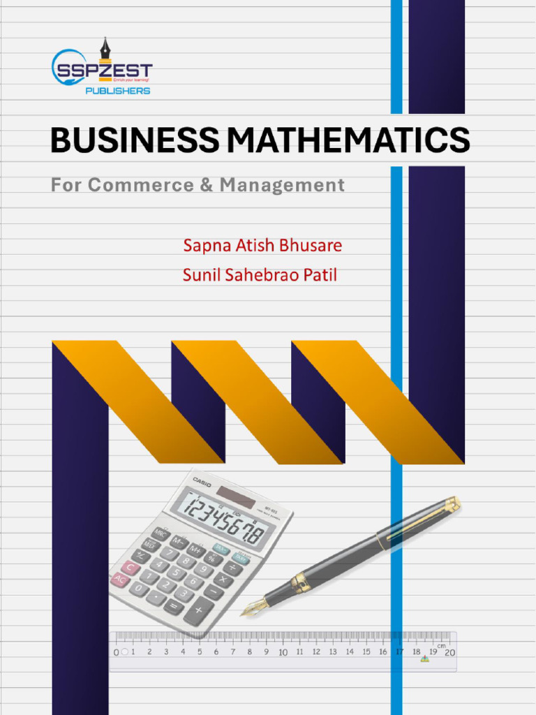 Business Mathematics for Commerce | PDF | Ratio | Partnership