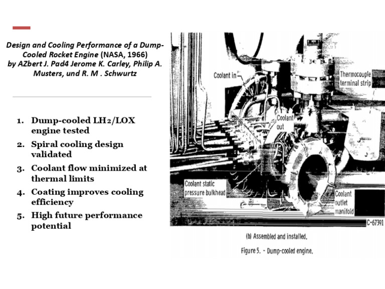 Dump-Cooled Rocket Engine Design Insights | PDF