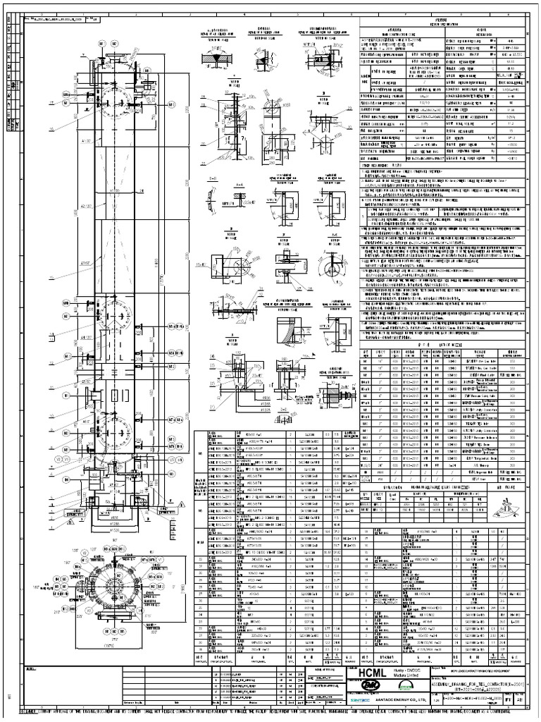 TEG Contactor Assembly Drawing | PDF