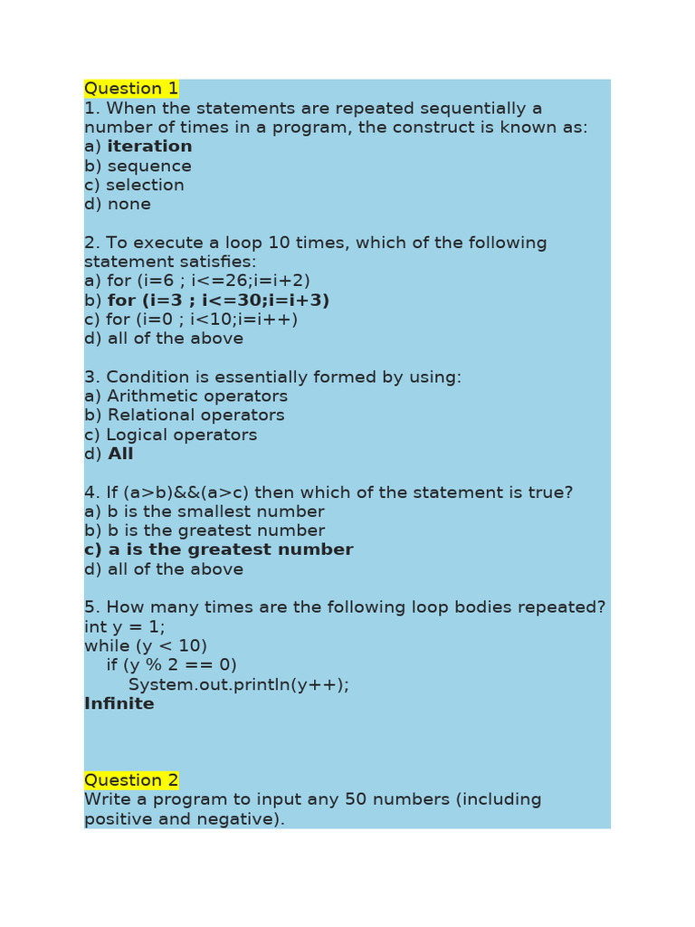 Test Dec 2025 | PDF