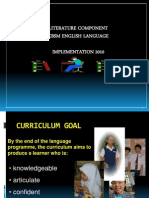 Literature Component KBSM English Language Implementation 2010